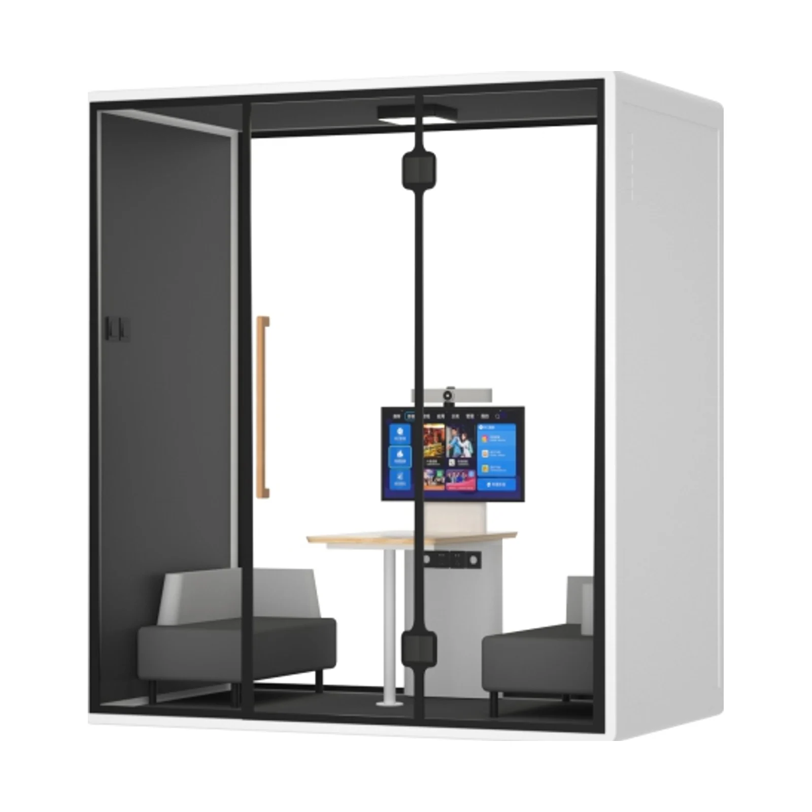 Minimal Acoustic Meeting Pod, recorded size direction 3