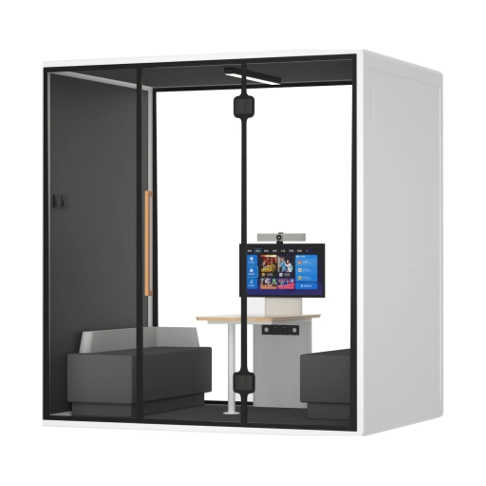 Minimal Acoustic Meeting Pod, recorded size direction 4