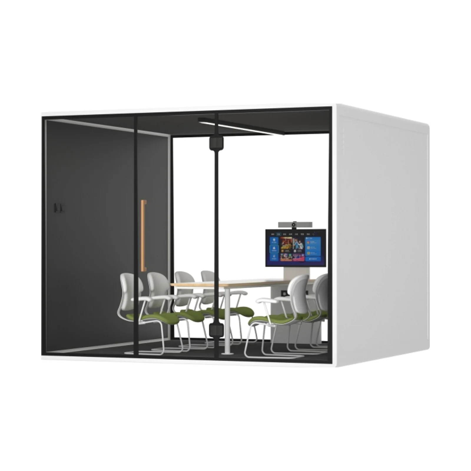 Minimal Acoustic Meeting Pod, recorded size direction 5
