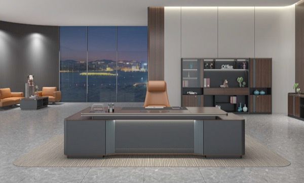 Sculpted Executive Desk, MV-DK-001