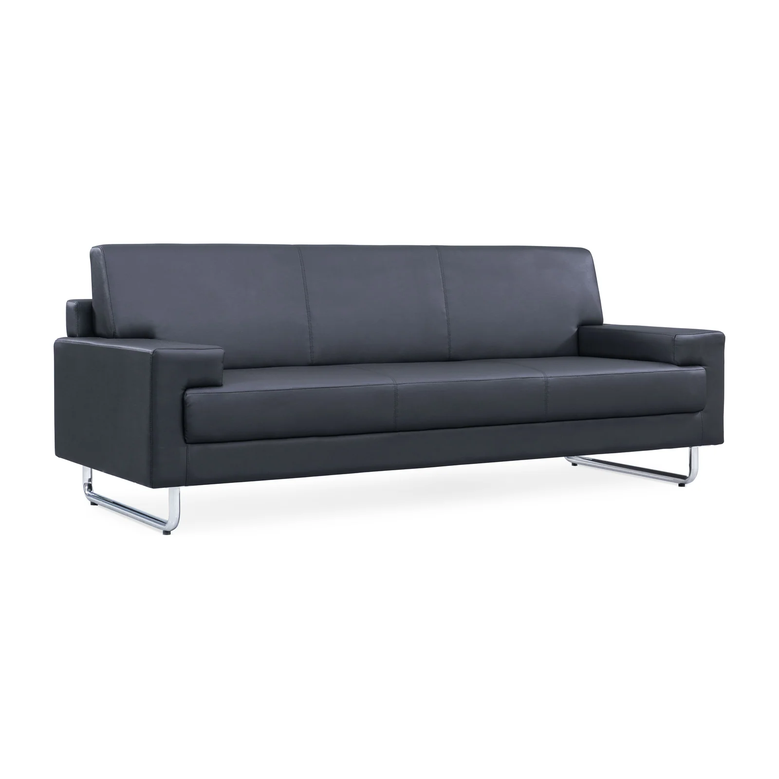 Linear Reception Sofa, front product view