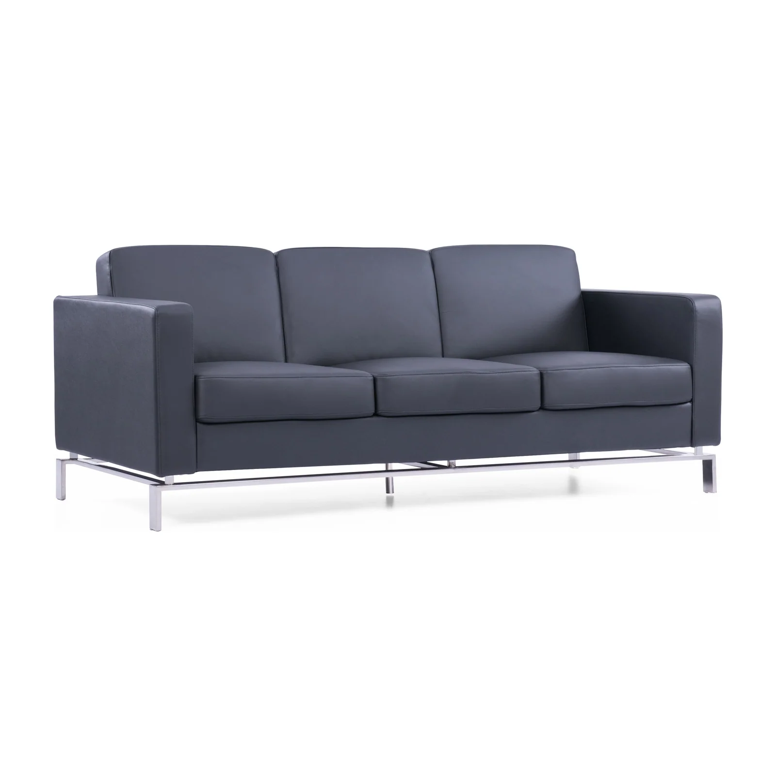 Structured Reception Sofa, front product view